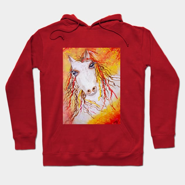 Restless Horse Hoodie by Maltez